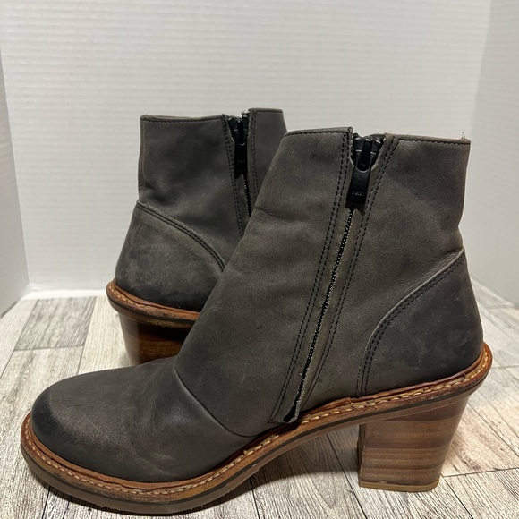 Neosens Ankle Boots heeled leather Spain size 38-7 - Picture 12 of 15